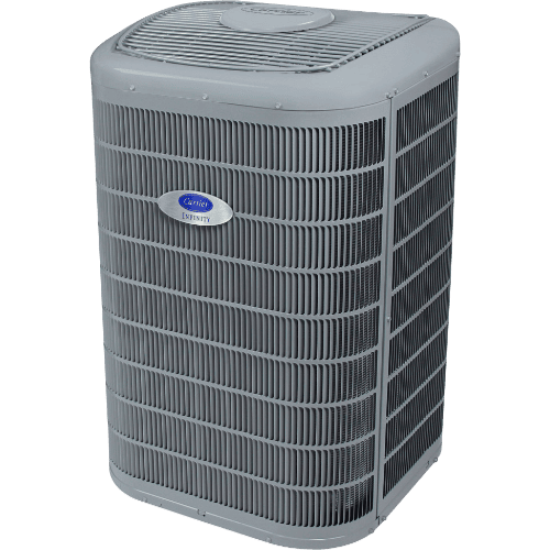 Carrier Infinity® Variable-Speed Heat Pump With Greenspeed® Intelligence.